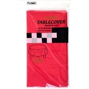 Round Table Covers - Red, 84"