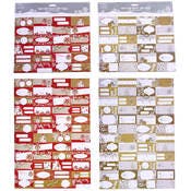Holiday Gift Tag Stickers - 144 Pack