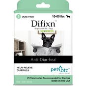 Difixn AntiDiarrheal Travel Pack -  S/M (10-60 lbs)