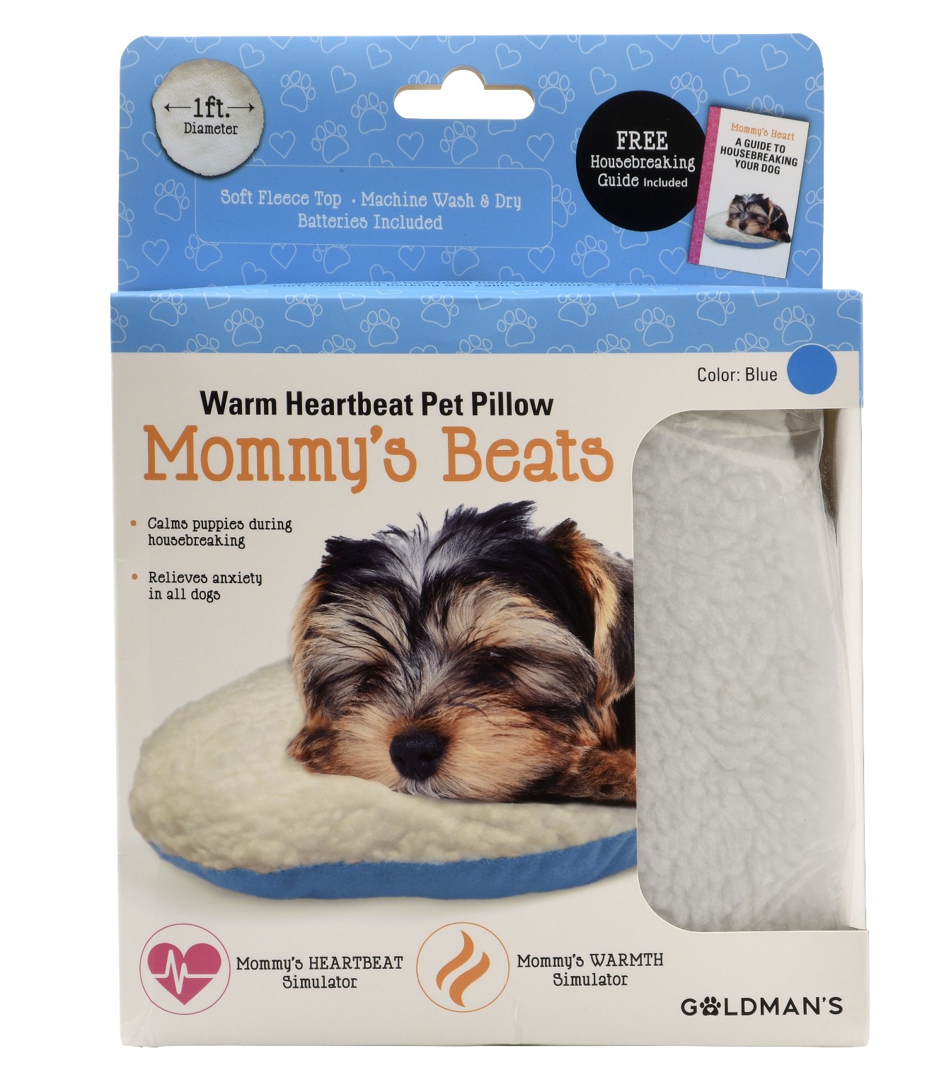 petsmart heartbeat pillow