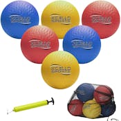 Playground Balls - Three Assorted Colors, Standard Size, 8.5"