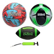 Multi-Sport 3-Ball Sets