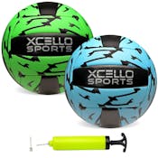 Volleyballs - Blue and Green, Official Size