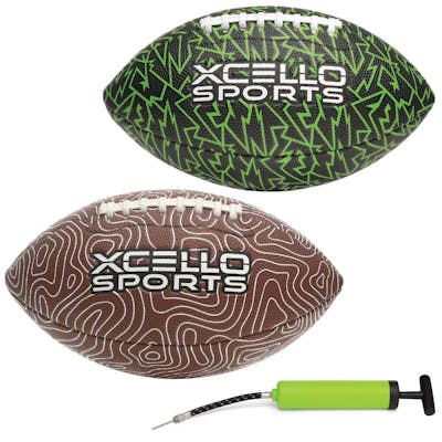 Footballs - Lighting and Topgraph Design, Junior Size, 10"