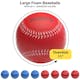 Foam Baseballs - Blue and Red, 11" (2 of 4)