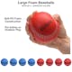 Foam Baseballs - Blue and Red, 11" (3 of 4)
