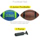 Footballs - Blue and Brown, Junior Size, 10" (2 of 4)
