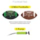 Footballs - Black and Brown with Plays, Mini Size, 9" (2 of 4)