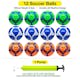 Soccer Balls - Blue, Green, Orange, Size 4 (2 of 3)