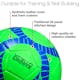 Soccer Balls - Blue, Green, Orange, Size 4 (3 of 3)