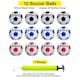 Soccer Balls - Black, Blue, Red, Size 4 (2 of 3)