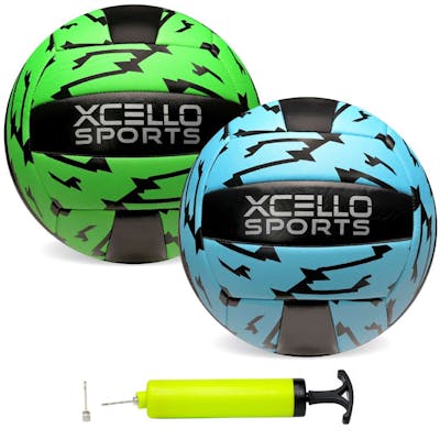 Volleyballs - Blue and Green, Official Size