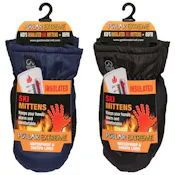 Sherpa Lined Kids Mittens - Assorted Colors, One Size