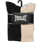 Everlast Men's Performance Half Cushion Crew Socks, Assorted Colors