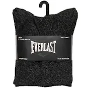 Everlast Men's Performance Half Cushion Crew, Large, Black