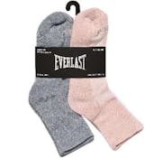 Everlast Women's Performance Mid-Crew Half Cushion Socks - 6 Pack