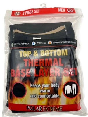 Men's Thermal Layer Sets, Size M-2XL