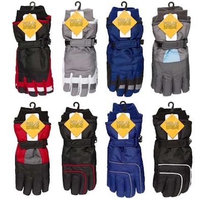 Thinsulate Youth Ski Gloves, Size 12-16