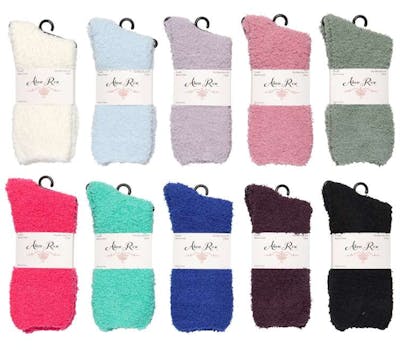 Solid Butter Socks, Size 9-11