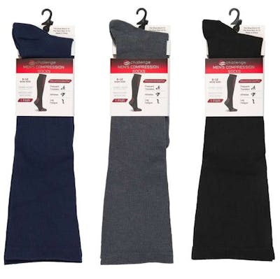 Men's Compression Knee High Socks, Size 10-13