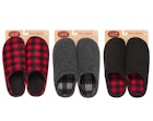 Men's Polar Fleece Slippers, Size S-L image number null