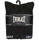 Everlast Men's Full Cushion Banded Crew Socks - 6 Pack, Black image number null