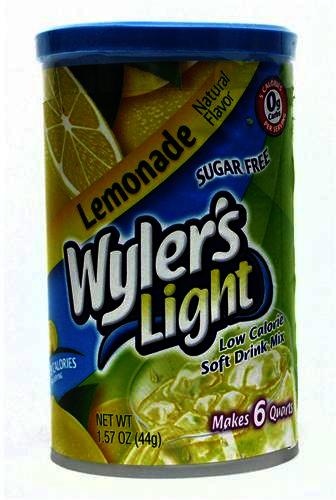 Wyler's Light sugar free low calorie Soft drink lemonade (072392352524)