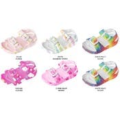 Toddler Girls' EVA Sandals - Upper Prints, Backstrap