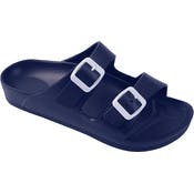 Women's EVA Sandals - Double Buckle, Navy