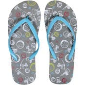Boys' Flip Flops - Assorted Sports Themes