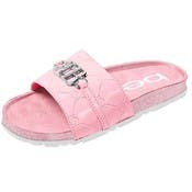 Girls' Slide Sandals - Light Pink, Sizes 11-4