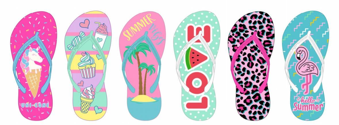 children's flip flops bulk