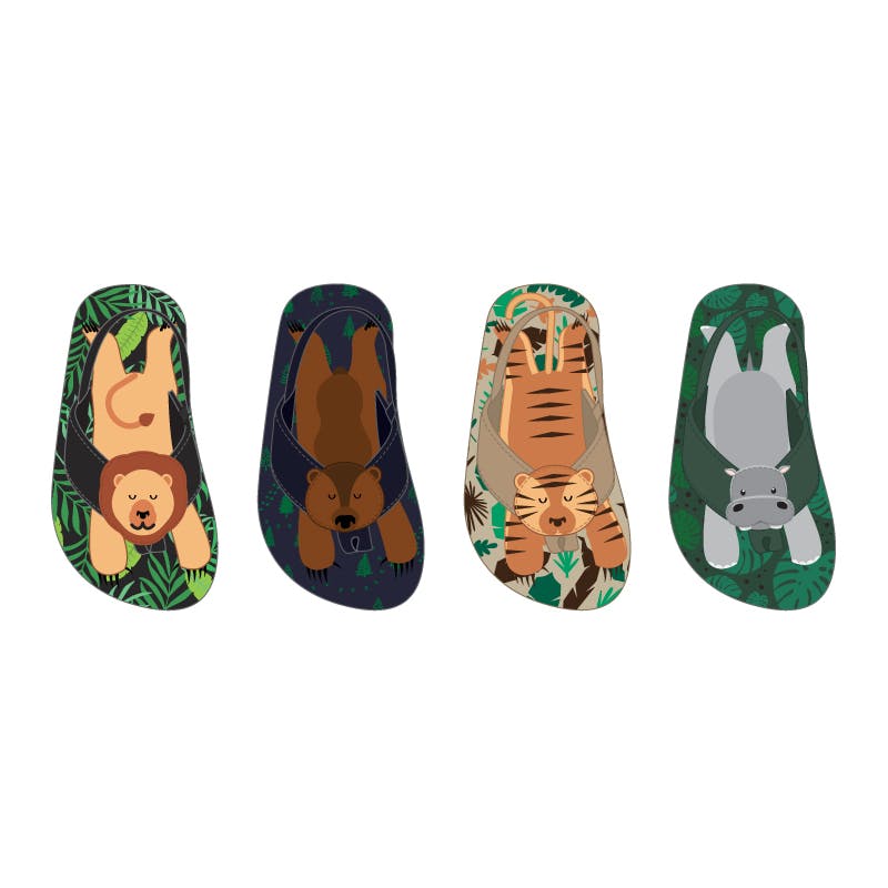 Toddler Boys' Animal Sandals - Assorted  S-XL