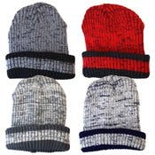 Insulated Cuffed Beanies, Assorted