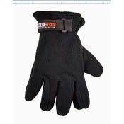 Men's Fleece Gloves, Black