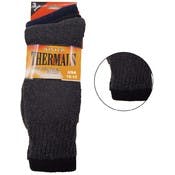 Men's Thermal Socks, Assorted, Size 10-15, 3 Pack