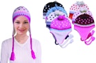 Women's Knitted Flap Hats, Assorted image number null