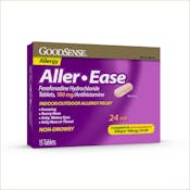 AllerEase Allergy Medication - 15 Tablets