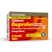 Children's Ibuprofen Tablets - Orange, 100mg, 24/Bottle