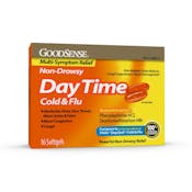 Non-Drowsy Daytime Liquid Caps Cold & Flu - 16 Count