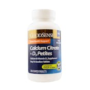 GoodSense Calcium Citrate + D<sub>3</sub> Petites - 200 Pack