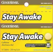 Stay Awake Tablets - 200 mg, 16 Count