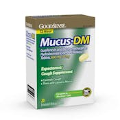 GoodSense Mucus DM Tablets - 20 Count