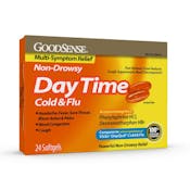 Daytime Cold & Flu Liquid Softgels - Non-Drowsy, 24 Pack