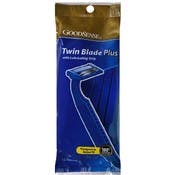 Twin-Blade Plus Razors - Lubricating Strip,12 Pack