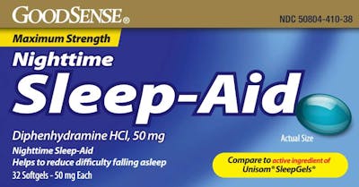 Nighttime Sleep Aid - 32 Pack, Max Strength