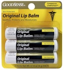 GoodSense Original Lip Balm - 0.14 oz, 3 Pack image number null