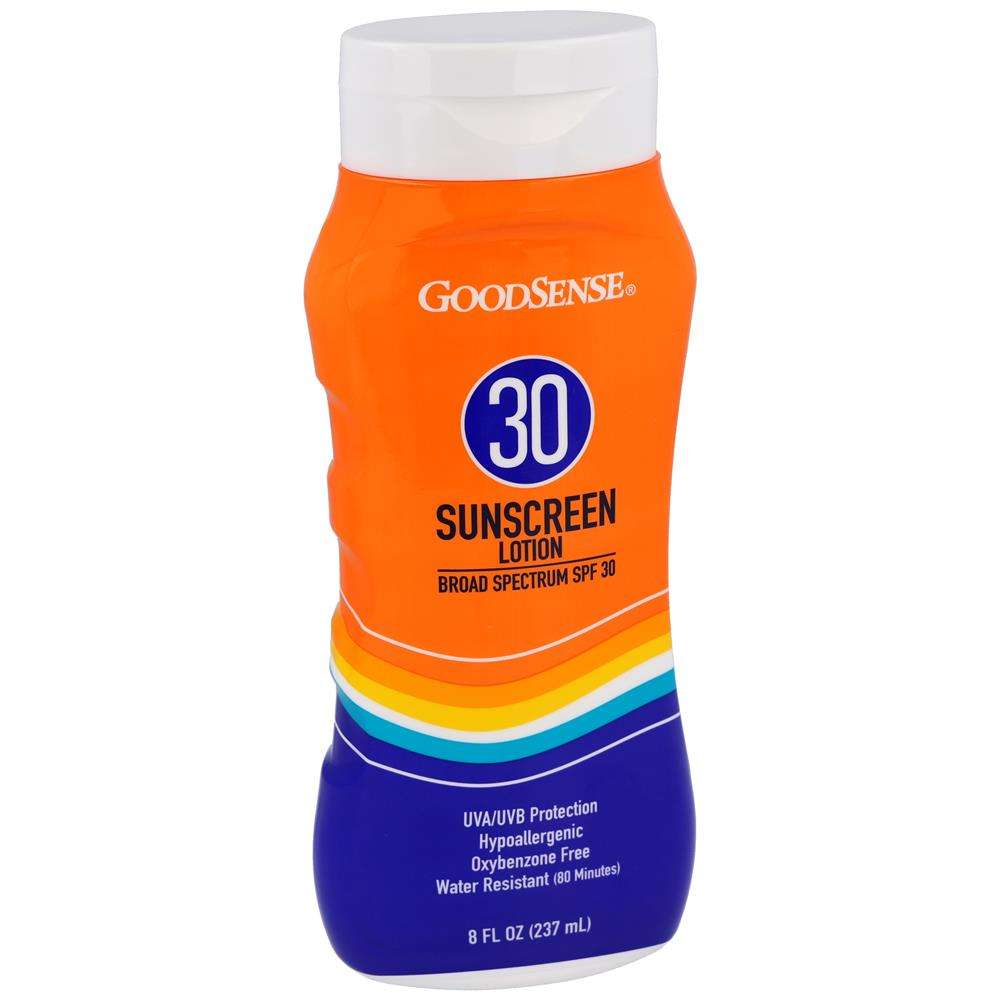 GoodSense Sunscreen Lotion - SPF 30, 8 oz.