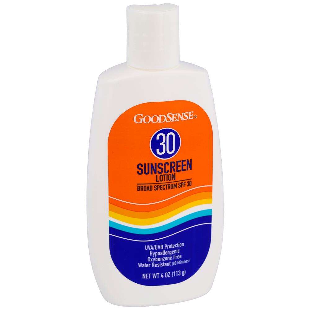 Sunscreen Lotions - SPF 30, 4 oz