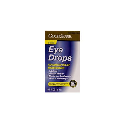 Sterile Eye Drops - 0.5 oz, Advanced Relief